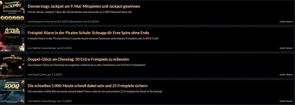 Jackpotpiraten Bonuscode